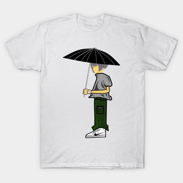 rain will stop T-Shirt by DimsCloating